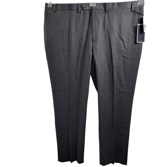 Sean John Men's Gray Flat Front NWT Dress Pants Size 44 x 30L 81123-0365 - Picture 6 of 10